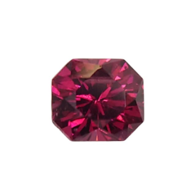 0.93ct Natural Rhodolite Garnet Fancy Cut Loose Gemstone From Tanzania