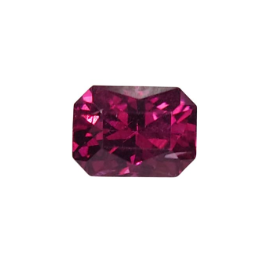 0.88ct Natural Umbalite Garnet Cushion Cut Loose Gemstone From Malawi