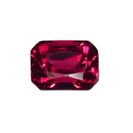 0.71ct Natural Umbalite Garnet Modified Cushion Cut Loose Gemstone From Malawi