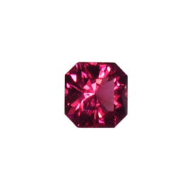 0.55ct Natural Rhodolite Garnet Fancy Cut Loose Gemstone From Tanzania