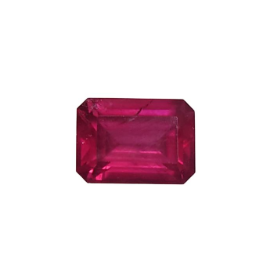 1.35ct Natural Rhodolite Garnet Modified Cushion Cut Loose Gemstone From Tanzania