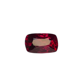 2.47ct Natural Rhodolite Garnet Cushion Cut Loose Gemstone From Tanzania