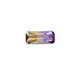 2.24ct Natural Ametrine Emerald Cut Loose Gemstone From Bolivia