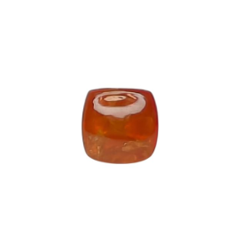 4.61ct Natural Fanta Garnet Square Cut Loose Gemstone From Nigeria
