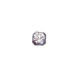 4.22ct Natural Kunzite Square Cut Loose Gemstone From Brazil