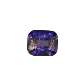 0.6ct Natural Iolite Cushion Cut Loose Gemstone From Madagascar