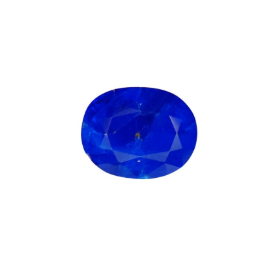 0.9ct Natural Neon Blue Hauyne Oval Cut Loose Gemstone From Afghanistan