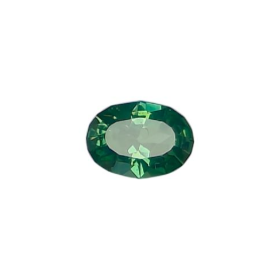 3.32ct Natural Green Zircon Oval Cut Loose Gemstone From Cambodia