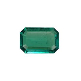 0.45ct Natural Hauyne Emerald Cut Loose Gemstone From Afghanistan