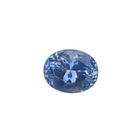 0.65ct Natural Blue Sapphire Oval Cut Loose Gemstone From Nigeria