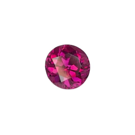 2.26ct Natural Rhodolite Garnet  Round Cut Faceted Loose Gemstones from Tanzania