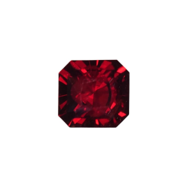 Faceted Malaya Garnet