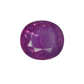 Faceted Purple Sapphire