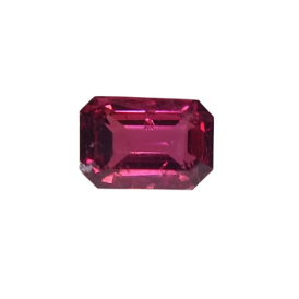1.07ct Natural Malaya Garnet Faceted Loose Gemstone from Tanzania