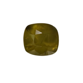 Faceted Demantoid Garnet