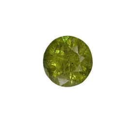 Faceted Demantoid Garnet