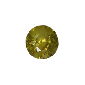 Faceted Demantoid Garnet