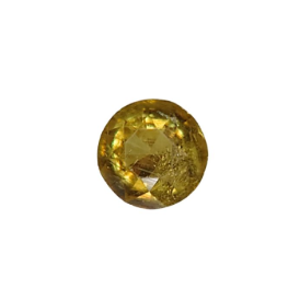 Faceted Demantoid Garnet