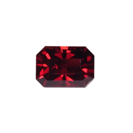 1.96 ct Natural Malaya Garnet Cushion Cut Faceted Loose Gemstone From Tanzania