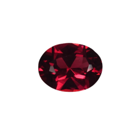 Faceted Malaya Garnet