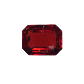 2.65ct Natural Malaya Garnet Fancy Cut Faceted Loose Gemstone From Tanzania