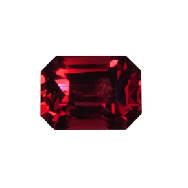 Faceted Malaya Garnet