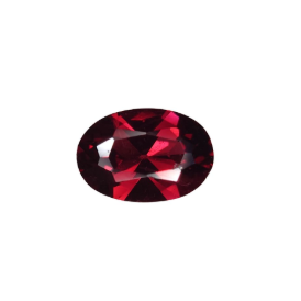 Faceted Malaya Garnet