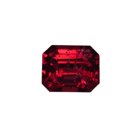 Faceted Malaya Garnet