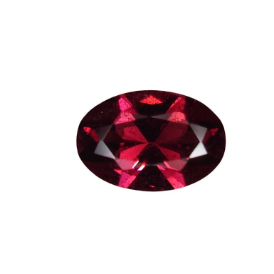 Faceted Malaya Garnet