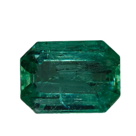Faceted Panjshir Emerald