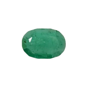 0.43ct Emerald Oval Cut Faceted Loose Gemstone From Panjshir Valley Afghanistan