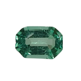 Faceted Panjshir Emerald