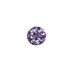 2.00ct Purple Spinel in Round Step Cut