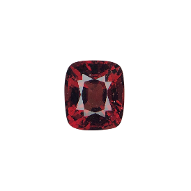 1.30ct Red Spinel  Cushion Cut From Burma