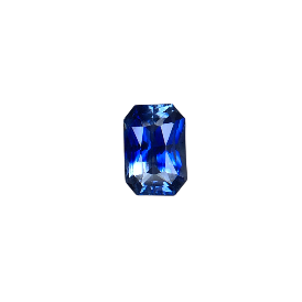 1.72ct Blue Sapphire in Fancy Octagon Cut From Sri Lanka