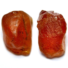 7.2ct Rare Natural Fanta Spessartite Garnet Pair from Nigeria