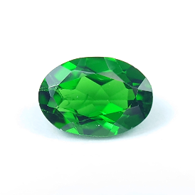 0.8ct Natural Chrome Diopside Oval Cut Loose Gemstone from Pakistan