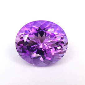 6.5ct Oval Cut Natural Siberian Amethyst from Nigeria