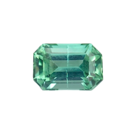 0.64ct Emerald Cut Untreated Tourmaline from Afghanistan