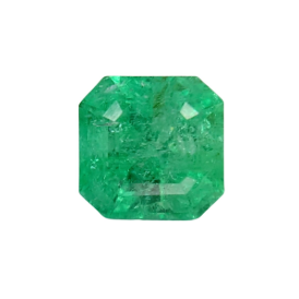 1ct Emerald in Octagon Shape from Afghanistan