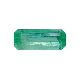 1.86ct Natural Panjshir Emerald in Emerald Cut from Afghanistan