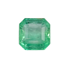 1.68ct Natural Octagon Faceted Panjshir Emerald from Afghanistan