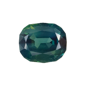2.3ct Natural Fancy Cut Teal Sapphire from Nigeria