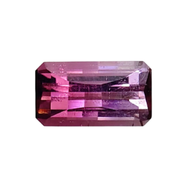 2.6ct Natural Bicolor Tourmaline from Afghanistan