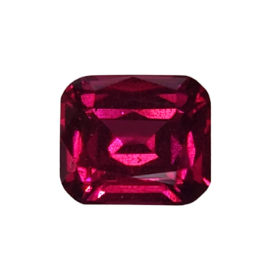 1.1ct Natural Cushion Cut Rhodolite Garnet from Tanzania