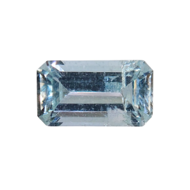 3ct Natural Aquamarine in Emerald Cut from Nigeria
