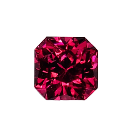 0.7ct Natural Malaya Garnet in Fancy Cut from Tanzania