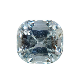 4.1ct Natural Cushion Faceted Aquamarine from Nigeria