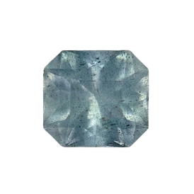 0.9ct Natural Radiant Faceted Aquamarine from Nigeria