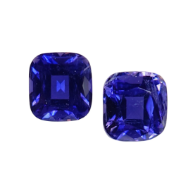 1.65ct Natural Cushion Faceted Iolite from Afghanistan
